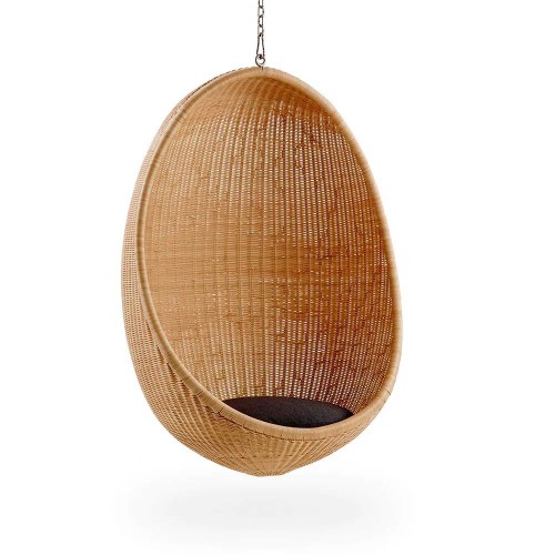 Sessel Oeuf Rattan Natur Sika Design