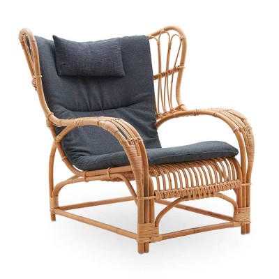 Poltrona Teddy in rattan Sika Design 2