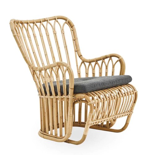 Tulip fauteuil naturel rotan Sika Design