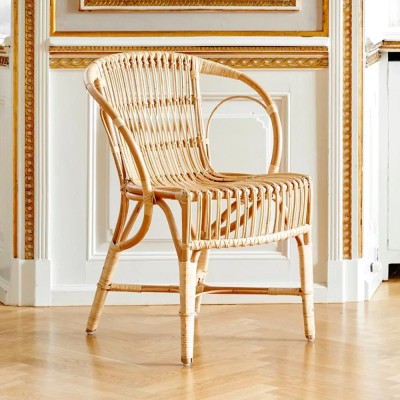 Robert Sedia in rattan naturale Sika Design 2