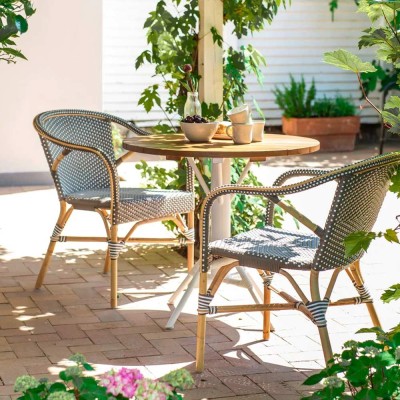 Sedia Madeleine marrone 2