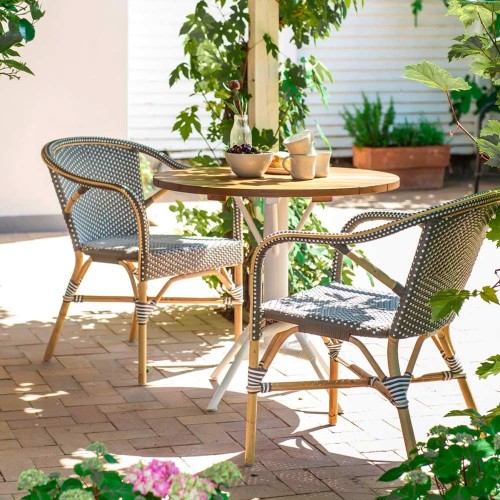 Chaise Madeleine marron