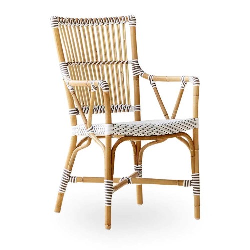 Chaise avec accoudoirs Monique