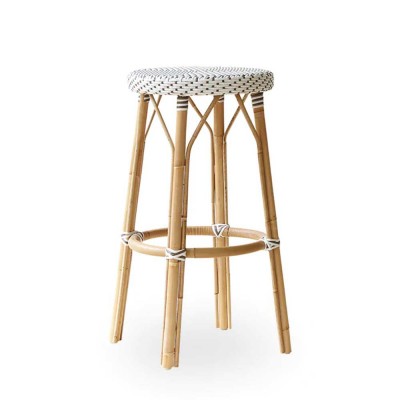 Taburete de bar blanco Simone Sika Design