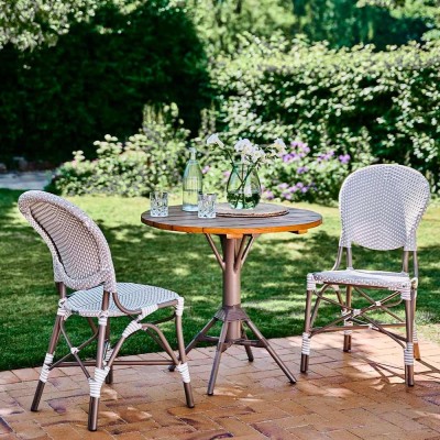 Chaise Isabelle outdoor gris 2