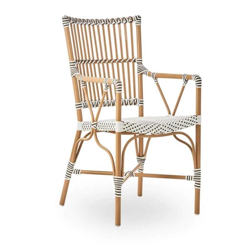 Silla de exterior Monique con reposabrazos