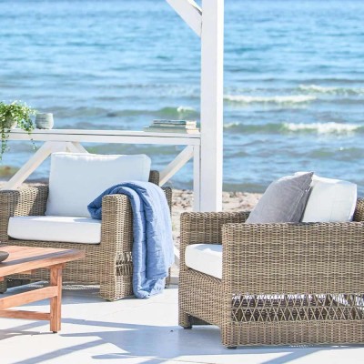 Lounge chair Carrie antique grey 2