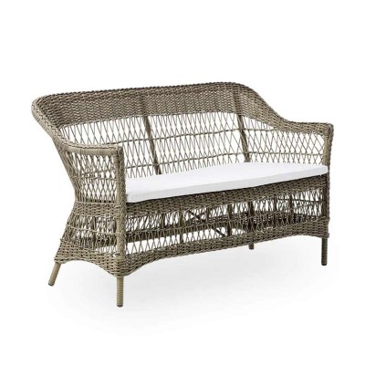 Divano 2 posti Charlot grigio antico Sika Design