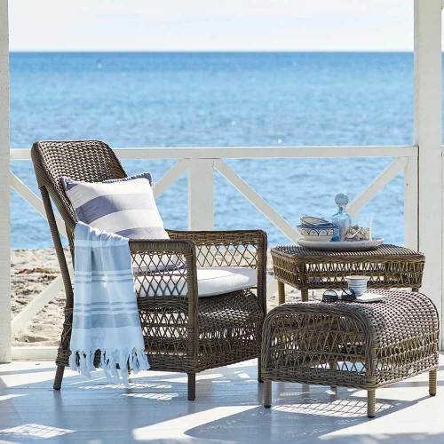 Dawn fauteuil antiek grijs