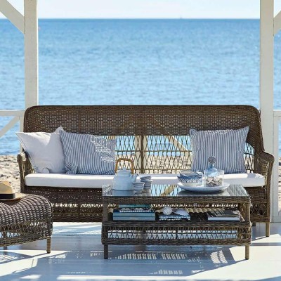 Canapé 3 places Dawn antique grey 2