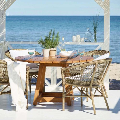 Sedia Emma grigio antico Sika Design