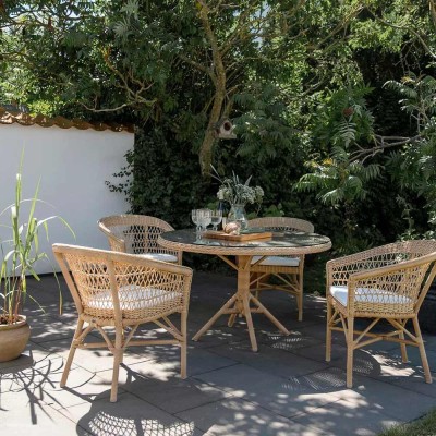 Tavolo rotondo Grace grigio antico Sika Design 2