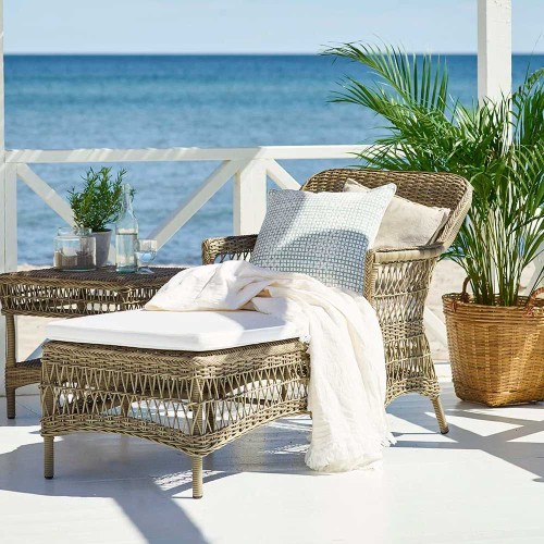 Tumbona Olivia natural Sika Design