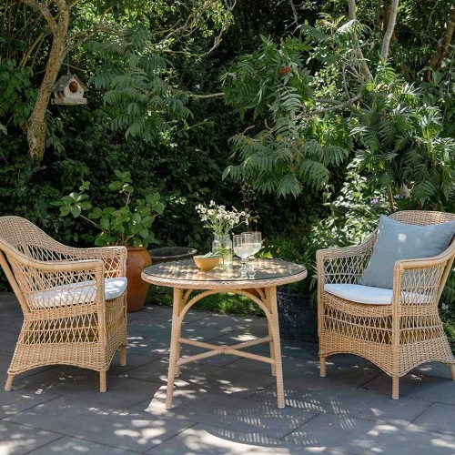 Victoria ronde salontafel antiek grijs Sika Design