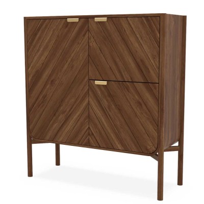 Marius chest of drawers natural walnut Hartô Hartô