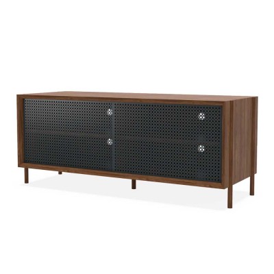 Aparador Gabin 122cm nogal y gris pizarra Hartô Hartô