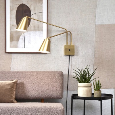 Wandlamp Bremen goud It's About RoMi It's About RoMi