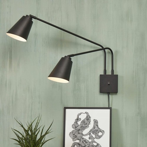 Wandlampe Bremen schwarz It's About RoMi