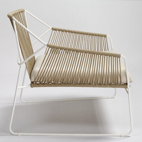 Sandur Club chair full woven Oasiq