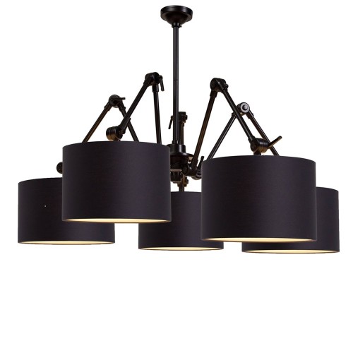 Lampada a sospensione Amsterdam nera It's About RoMi