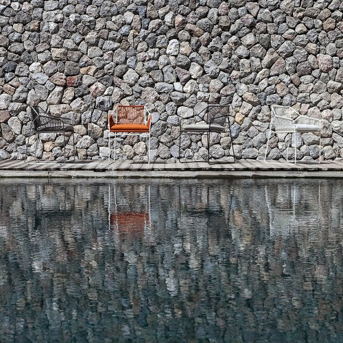 Chaise Sandur full woven Oasiq