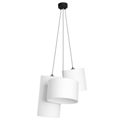Oslo 3-lichts hanglamp linnen licht | It's About