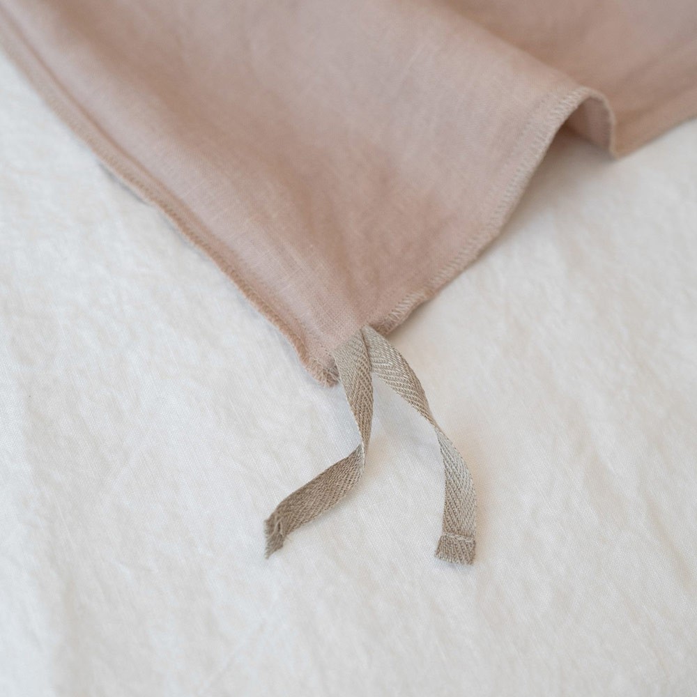 Funda nórdica de lino salvia Linen Tales
