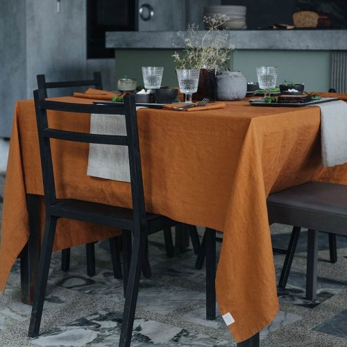 Nappe en lin noisette Linen Tales