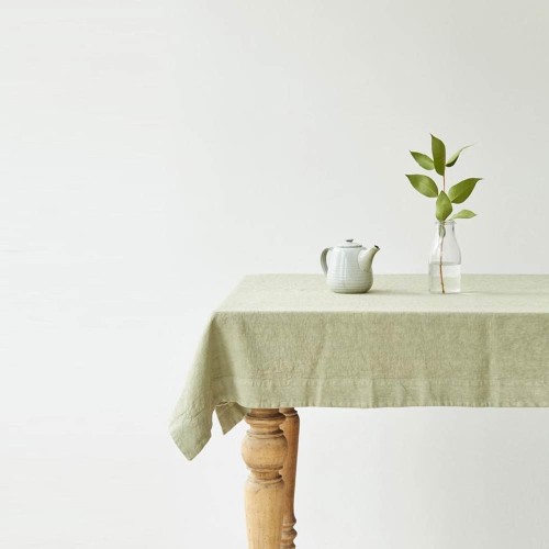 Nappe en lin sage Linen Tales