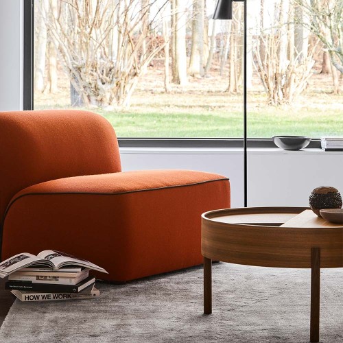 Arc walnoot salontafel 89 cm Woud