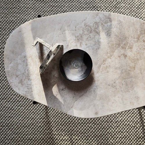 Mesa de centro La Terra marfil L Woud