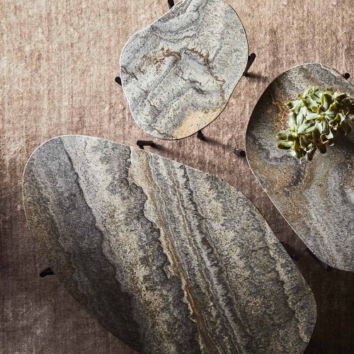 Coffee table La Terra grey L Woud