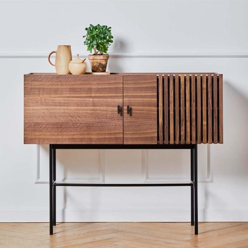 Array walnut sideboard 120cm Woud