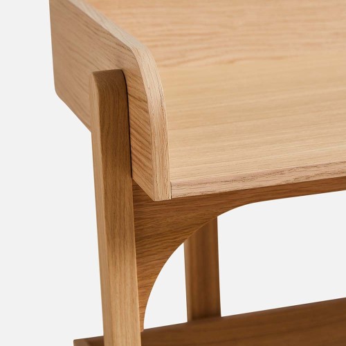 Étagère Utilty chêne teinté de blanc Woud