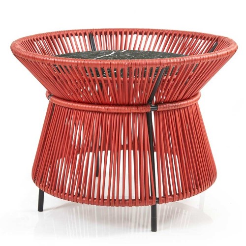 Beistelltisch Caribe Chic Marmor nero, copper ames