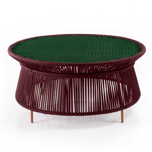 Couchtisch Caribe Chic black red, moss green, copper ames
