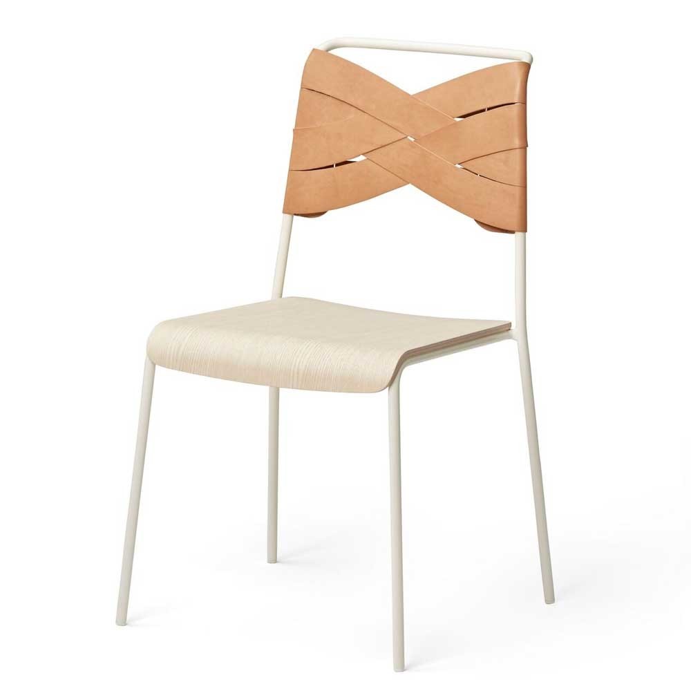 Torso chair ash & natural leather Design House Stockholm