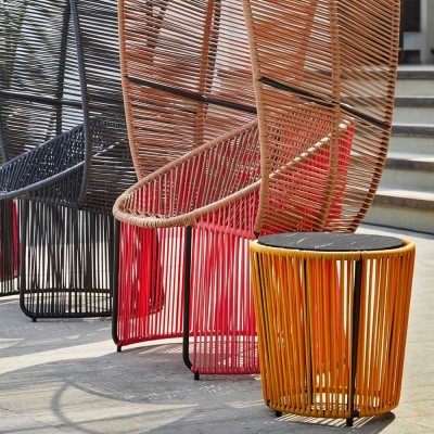 Tavolino Cartagenas crema nuova marmo, verde oliva, nero ames 2