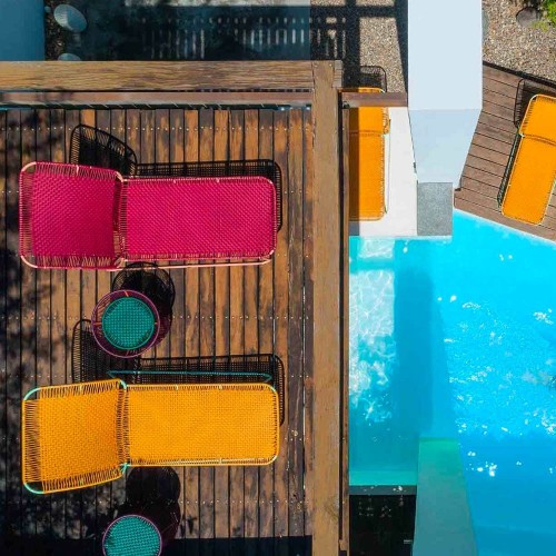 Loungestoel Cielo zwart ames