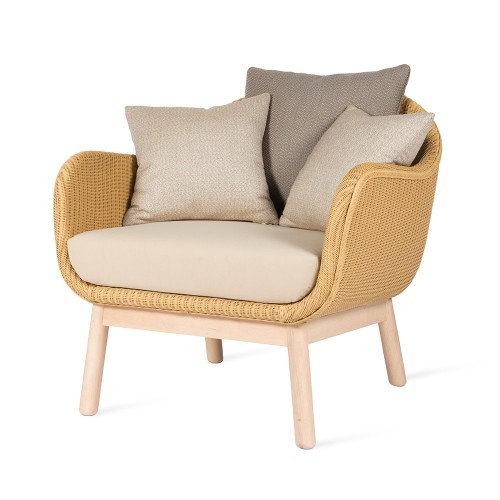 Fauteuil lounge Alex base chêne Vincent Sheppard