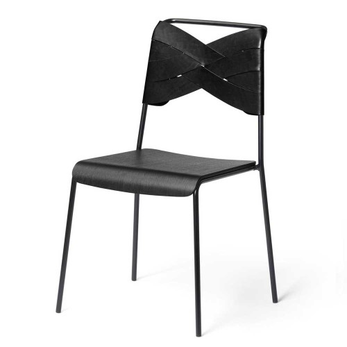 Silla Torso fresno negro y negro Design House Stockholm