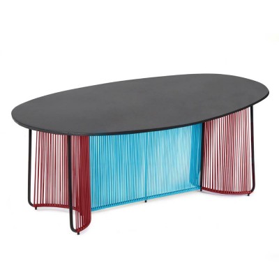Table Cartagenas purple, pastel blue, black ames ames