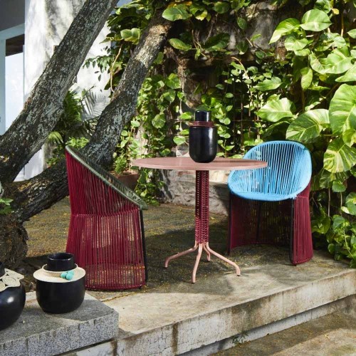 Table Cielo light green, black ames