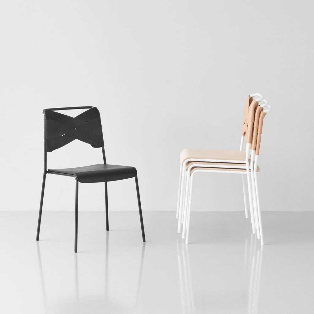 Torso chair black ash & black Design House Stockholm