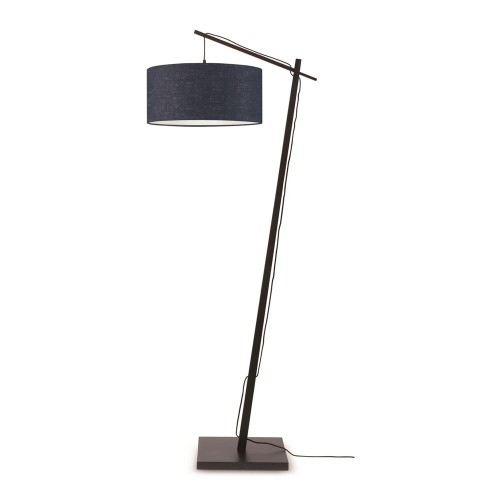 Andes vloerlamp zwart & marineblauw Good & Mojo