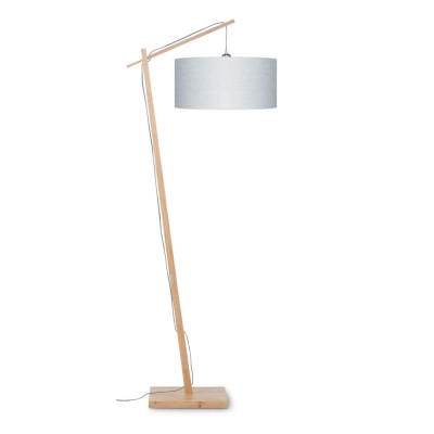 Andes vloerlamp naturel & lichtgrijs Good & Mojo 2
