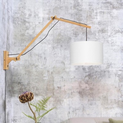 Lampe murale Andes naturel & blanc L Good & Mojo Good & Mojo