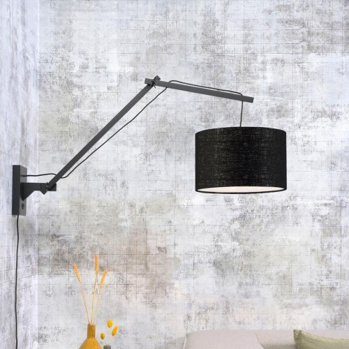 Lampe murale Andes noir L Good & Mojo