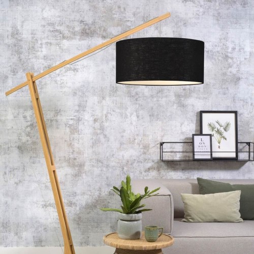 Lampadaire Mont Blanc naturel & noir Good & Mojo