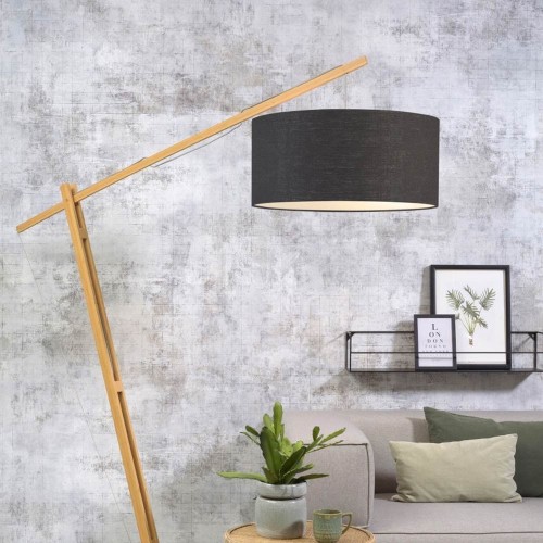 Lampadaire Mont Blanc naturel & gris foncé Good & Mojo